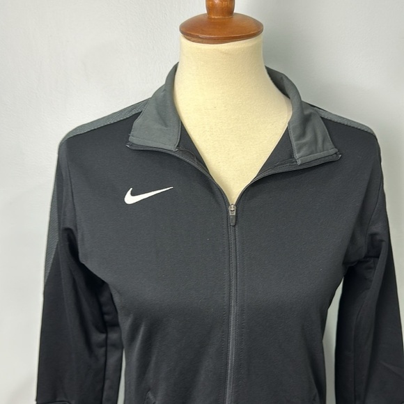 Nike Epic Womens Black Dri-Fit Full Zip Training Top Size Small - Picture 2 of 7